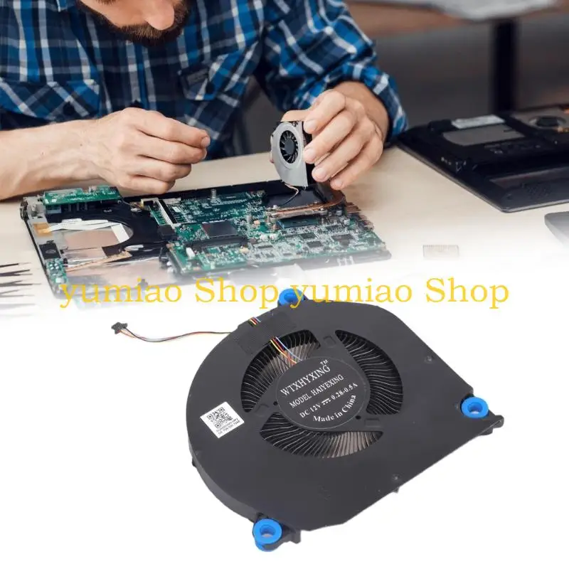 587B Cooling Fan For Hunter V700 FRD WFG9 WFD9 Laptop Efficient Heat Dissipation Quiet Operation Metal Construction
