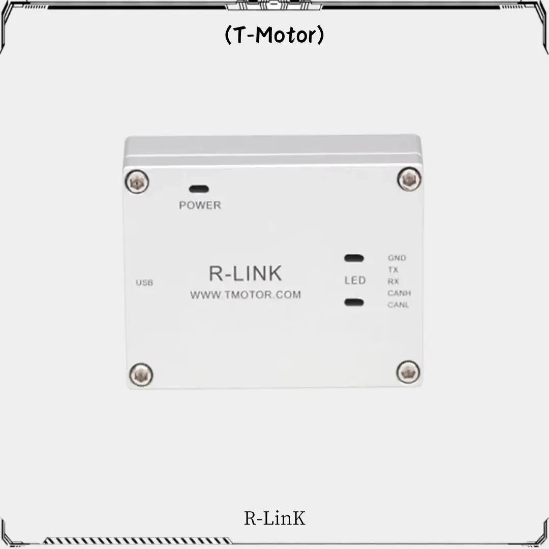 T-Motor R-Link LINK RUBIK LINK V1.0 / V2.0 USB para módulo de porta serial para CubMars Série A Motor Modular dinâmico