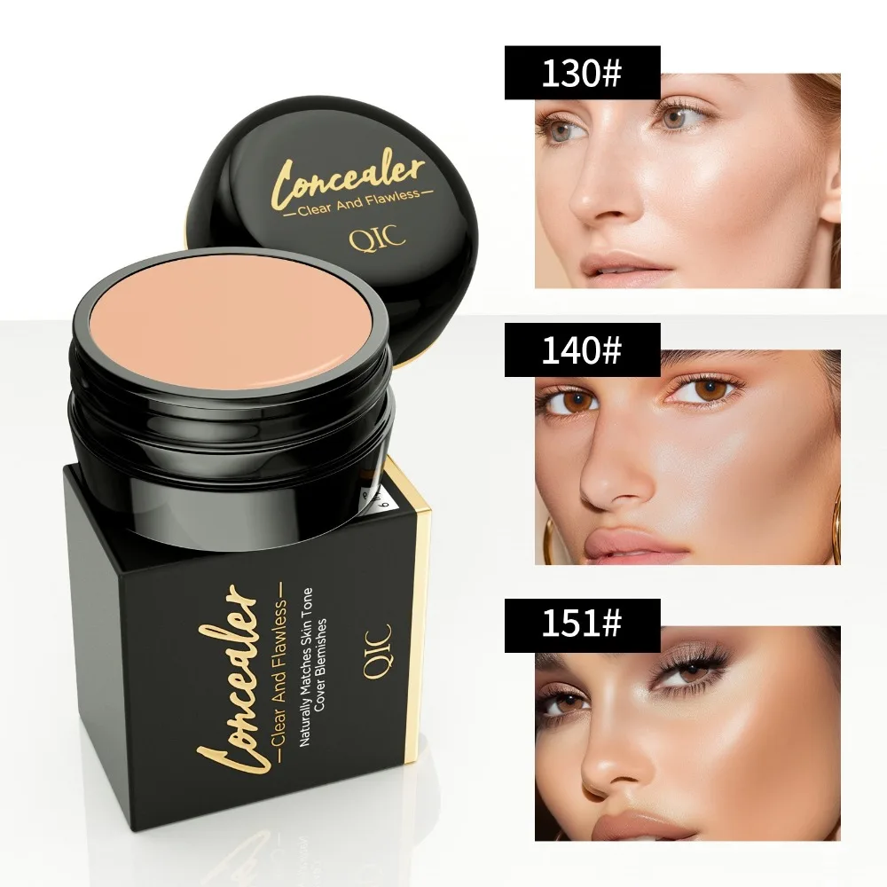 

Waterproof Full Coverage Concealer Lasting Brighten Moisturizing Palette Cream Natural Finish Foundation Powerful Concealer