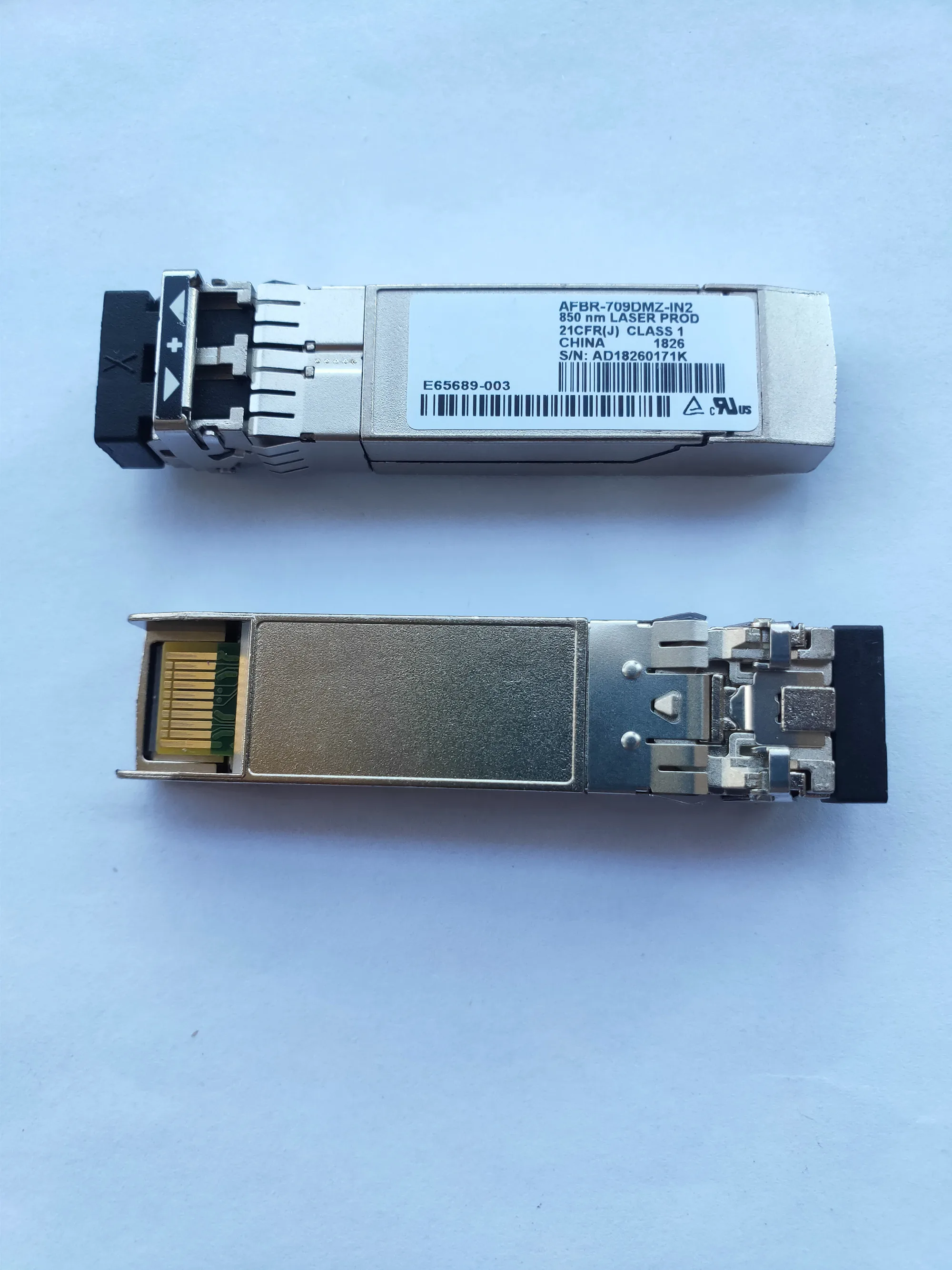 1PCS Int-el 10g Sfp SR 850nm AFBR-709DMZ-IN2 E10GSFPSR X520 X710 Fiber Optical Module 10G Transceiver Fibre Channel Module