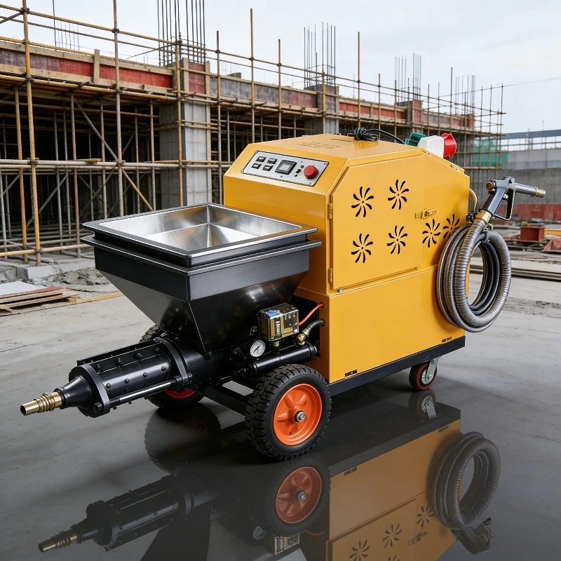 

Cheap Small Automatic Wall Powder Cement Mortar Spraying Machine for Construction Use