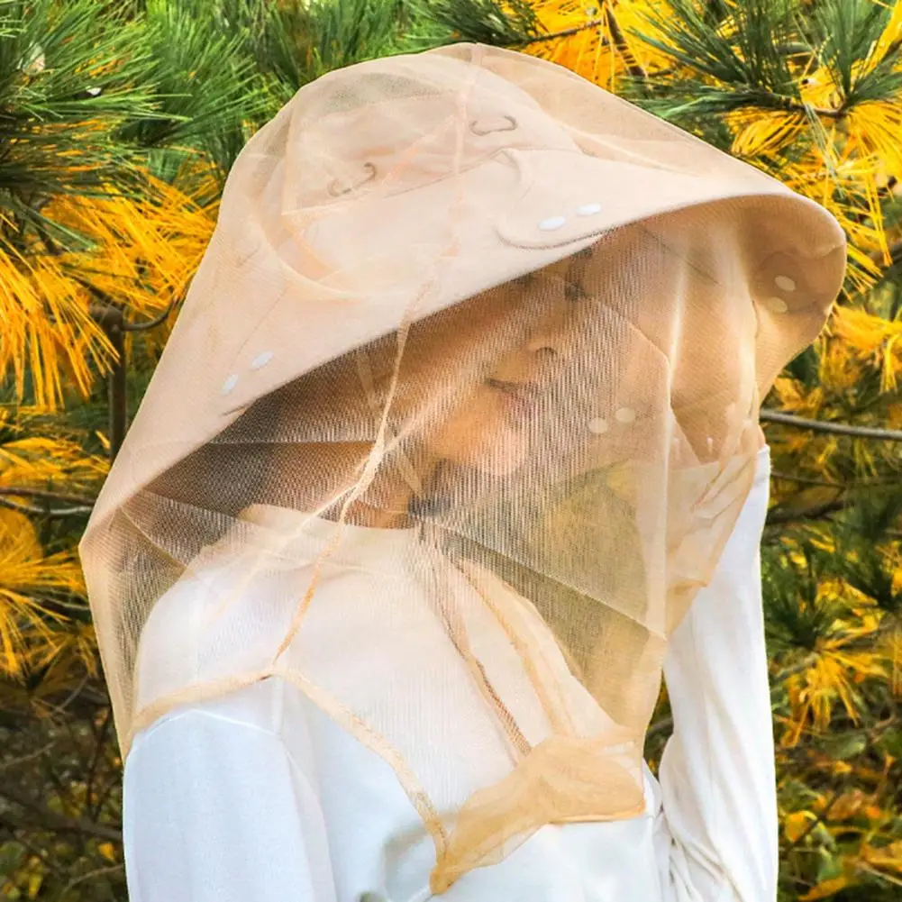 Insect-proof Hat Mesh for Fishermen Mosquito-proof Mesh Net Hat for Outdoor Activities Hunter Hiker Essential for Summer