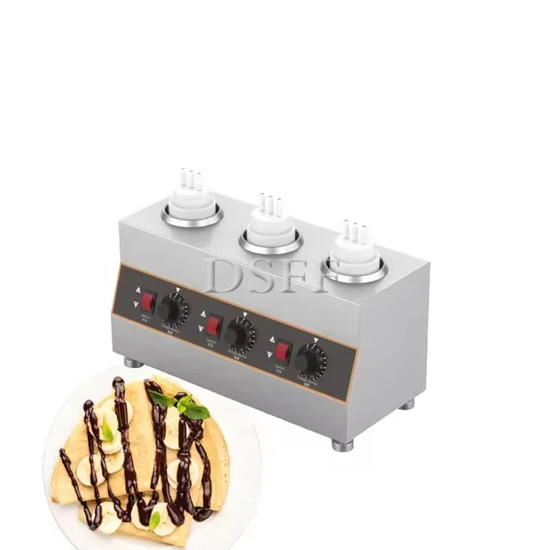 Anti Corrosion Commercial Sauce Heater Electric Cheese Chocolate Sauce Heater