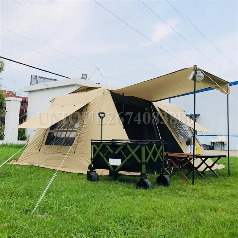 Outdoor Automatic Quick-Open Camping Tent, Portable Folding Tent, One Hall, Camping Equipment