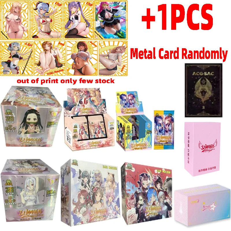 2023 Goddess Story Senpai Haven Card Booster Box Collection Girl Party Swimsuit Bikini Anime Game Christmas Childrens Toys Gift