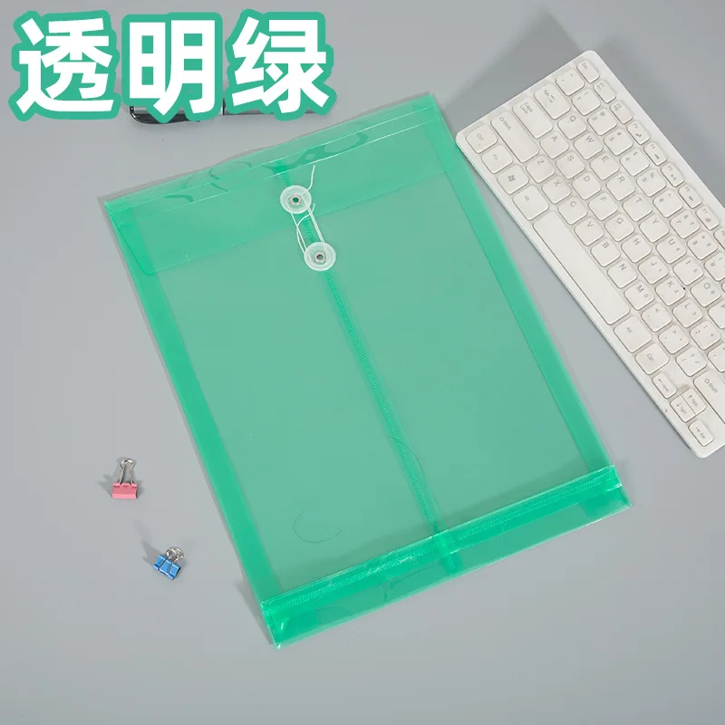 

Folder File Bag Clear Plastic Folders Document Holder Advertising A4 Transparent