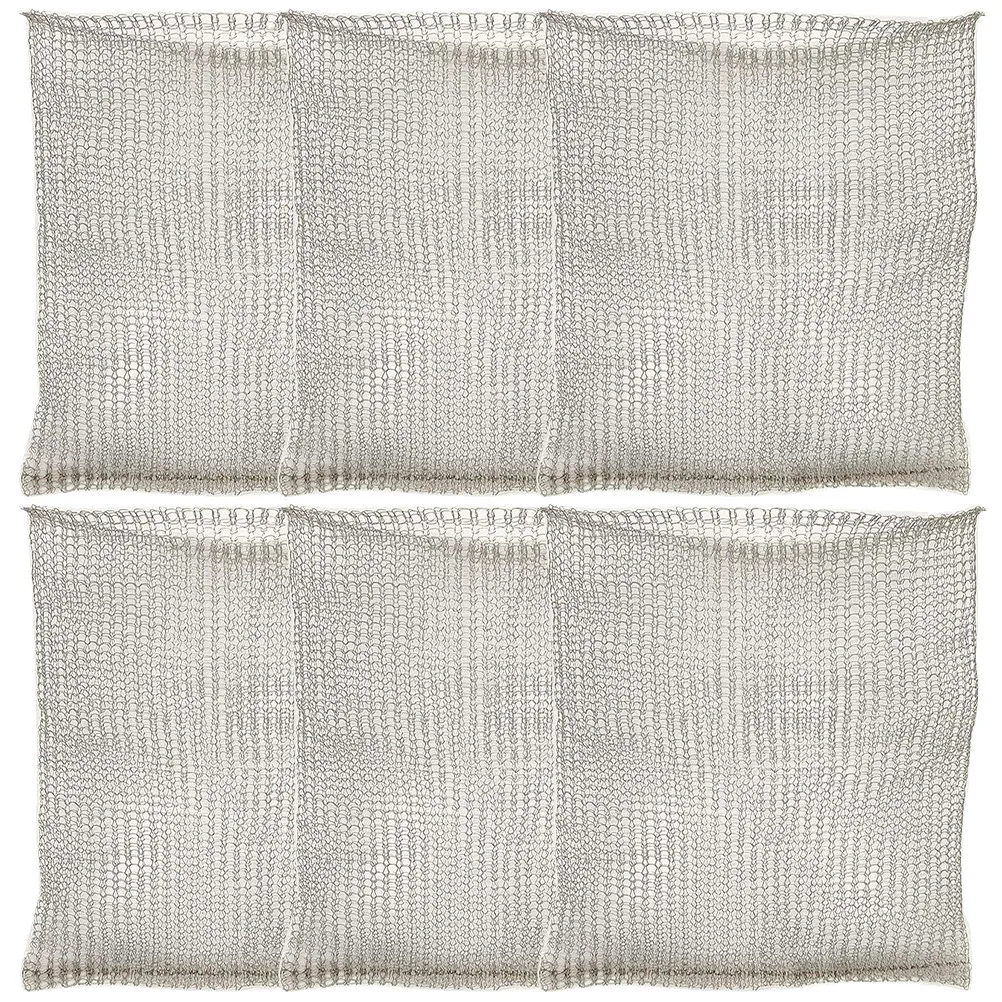 

Набор из 3 прочных сетчатых мешочков из нержавеющей стали для защиты корней растений, антикоррозийные, для овощей, садовые принадлежности