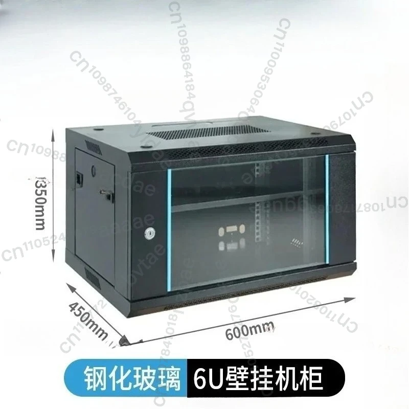 

Малый настенный сетевой шкаф 6U - Утолщенный домашний коммутационный шкаф для роутера, жесткого диска, сервера