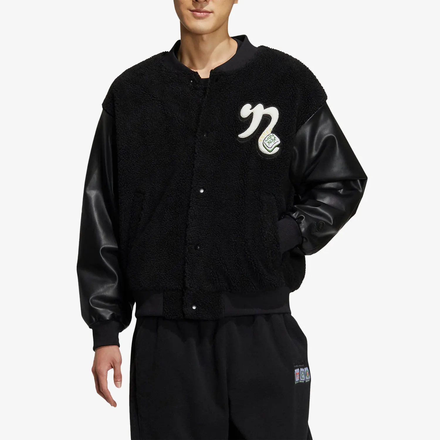 

Оригинальная флисовая куртка Adidas Neo New для мужчин и женщин, спортивная тренировочная куртка IA6903