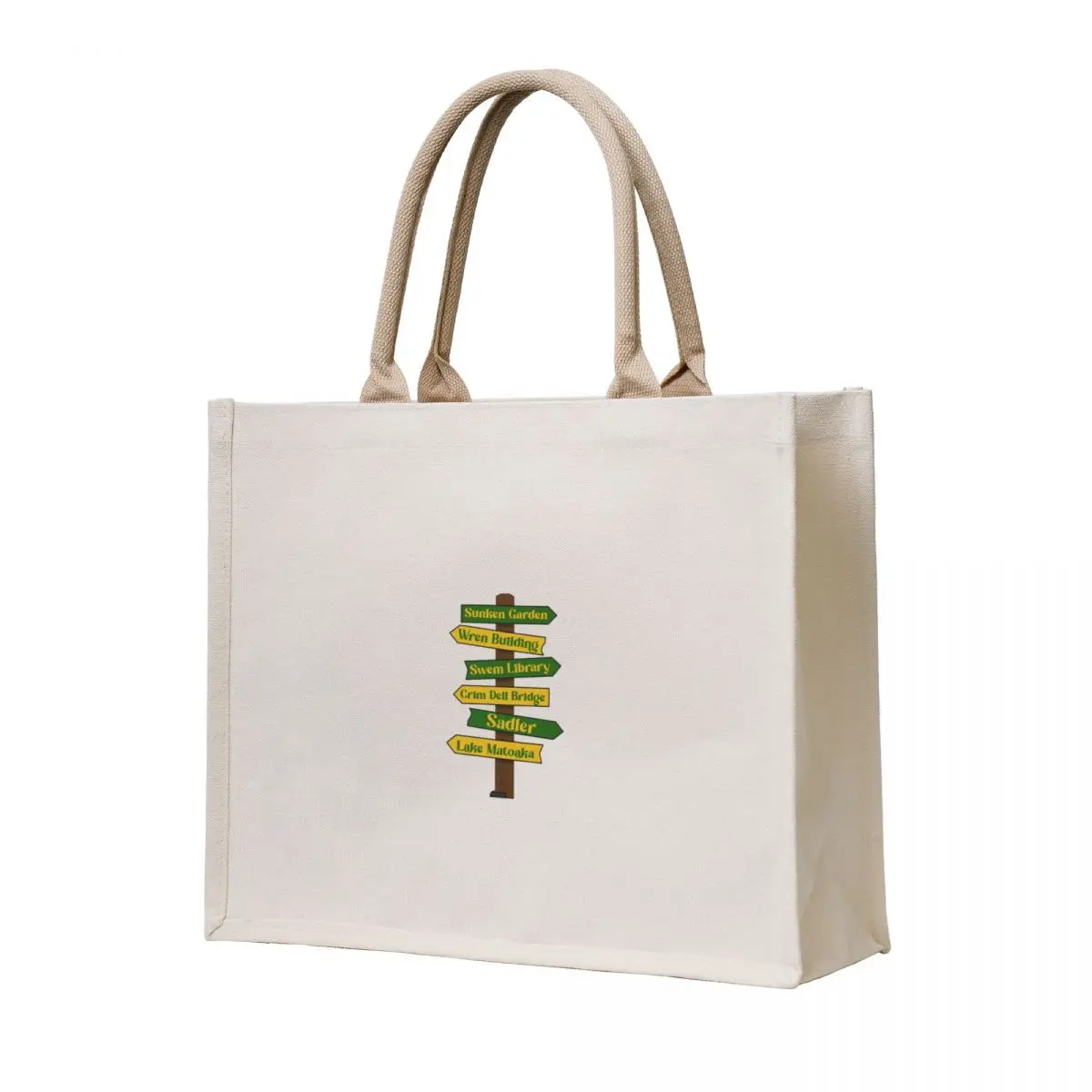 

William and Mary sign sticker Tote Bag tote bag screen Women's bag custom bags Canvas
