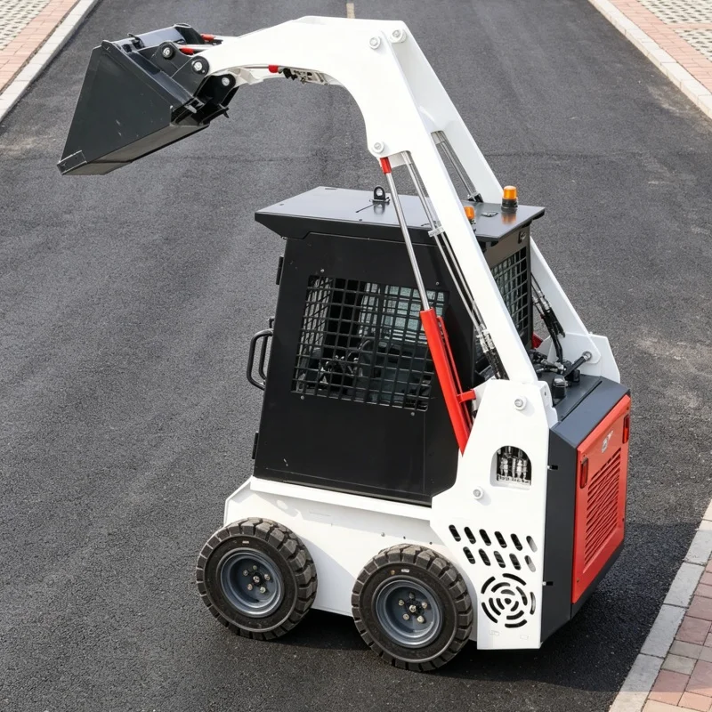 Customized Skid Steer Loader, Mini Skid Steer Loader, Engineering Skid Steer Shovel Loader, High-quality Skid Steer Equipment