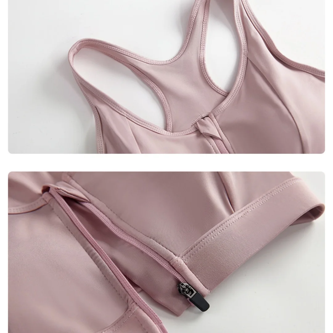 DRUR Sports Bra Gym Women Yoga Clothing Shockproof Running Fitness Yoga Top Soft Support High-strength Workout Vest Sportawear