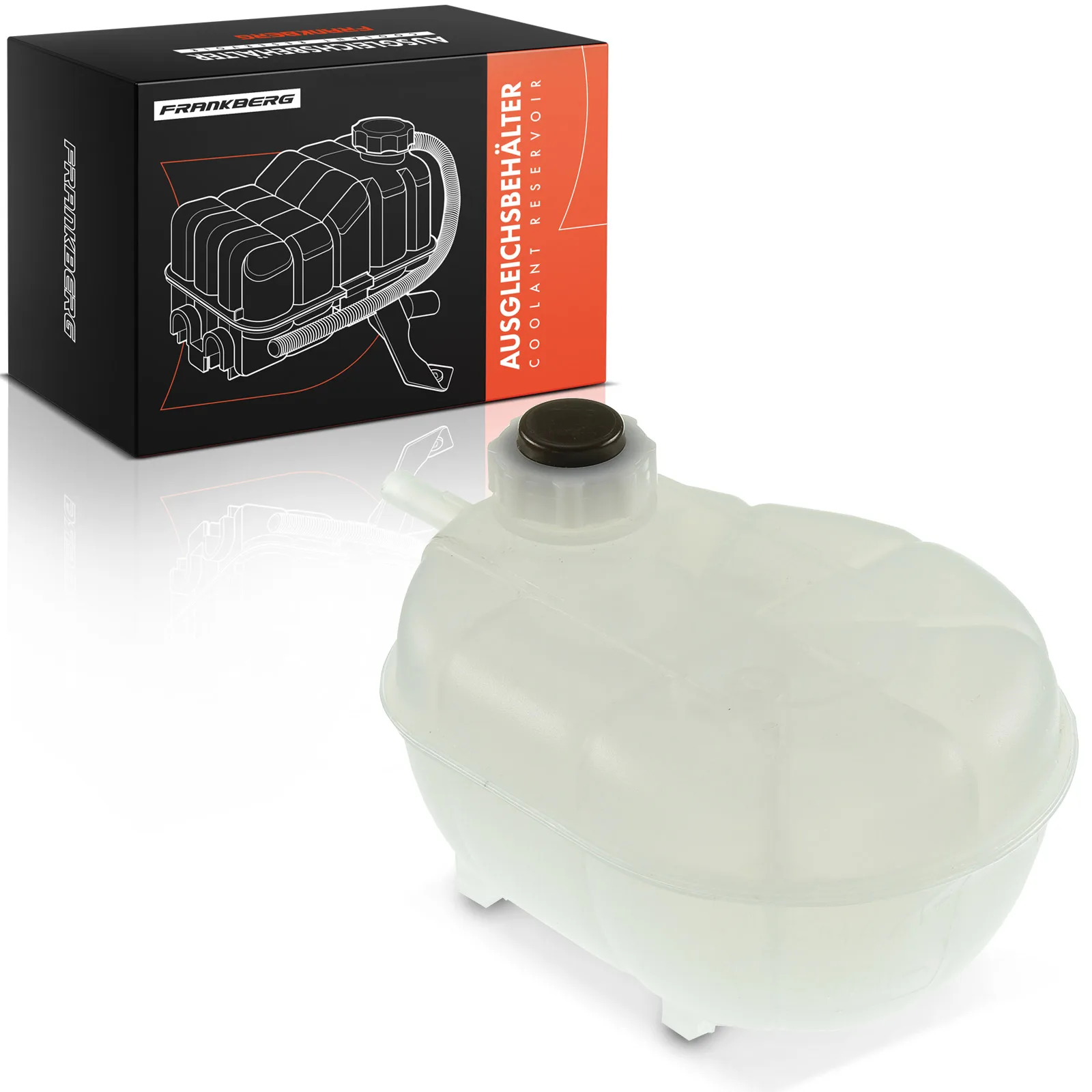 Frankberg 1x Compensatiecontainer Koelvloeistofcontainer voor Renault Master II JD FD ED 2000-2009 7701470464 7700838740