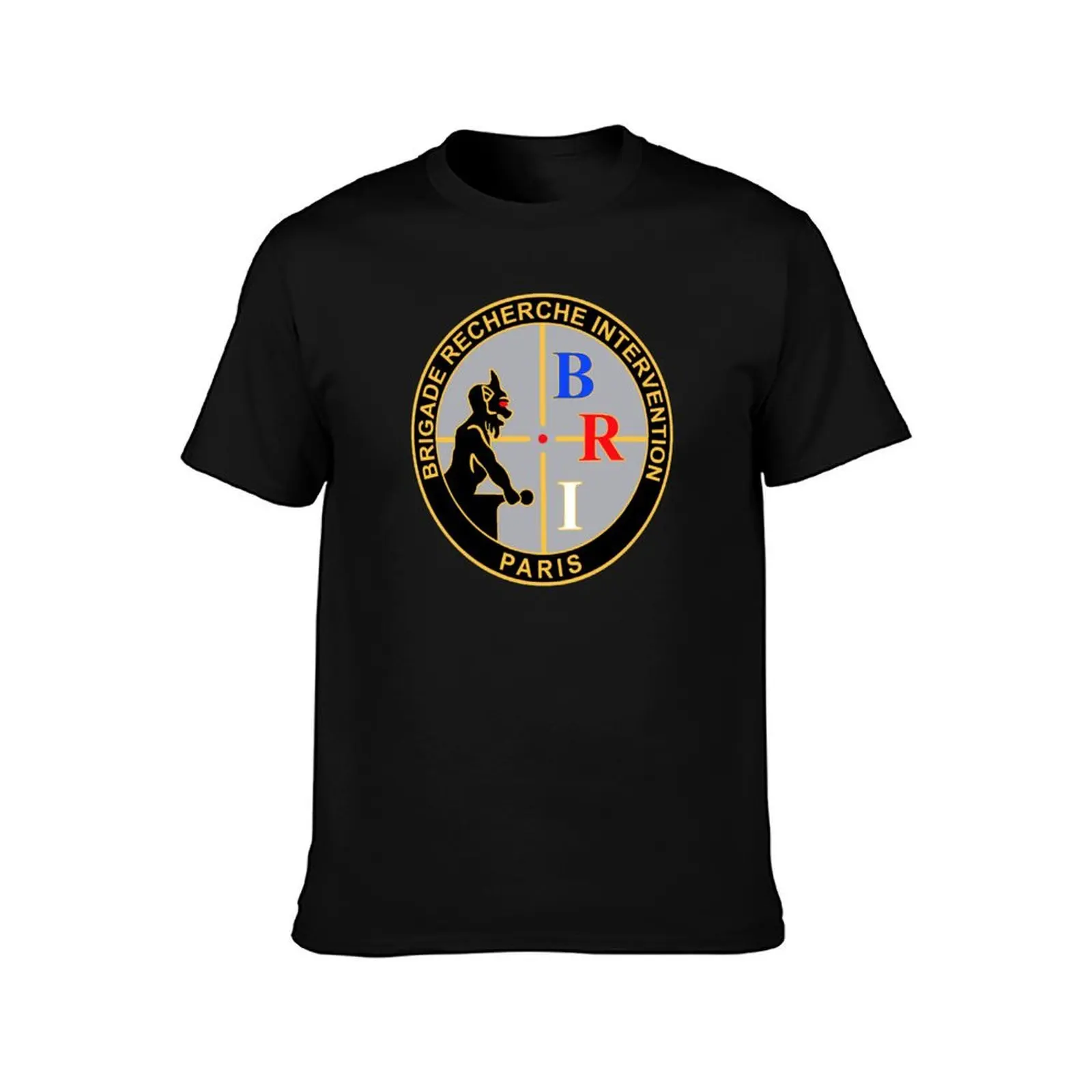 BRI RESEARCH AND RESPONSE BRIGADE T-Shirt Modern Print Casual T-Shirt