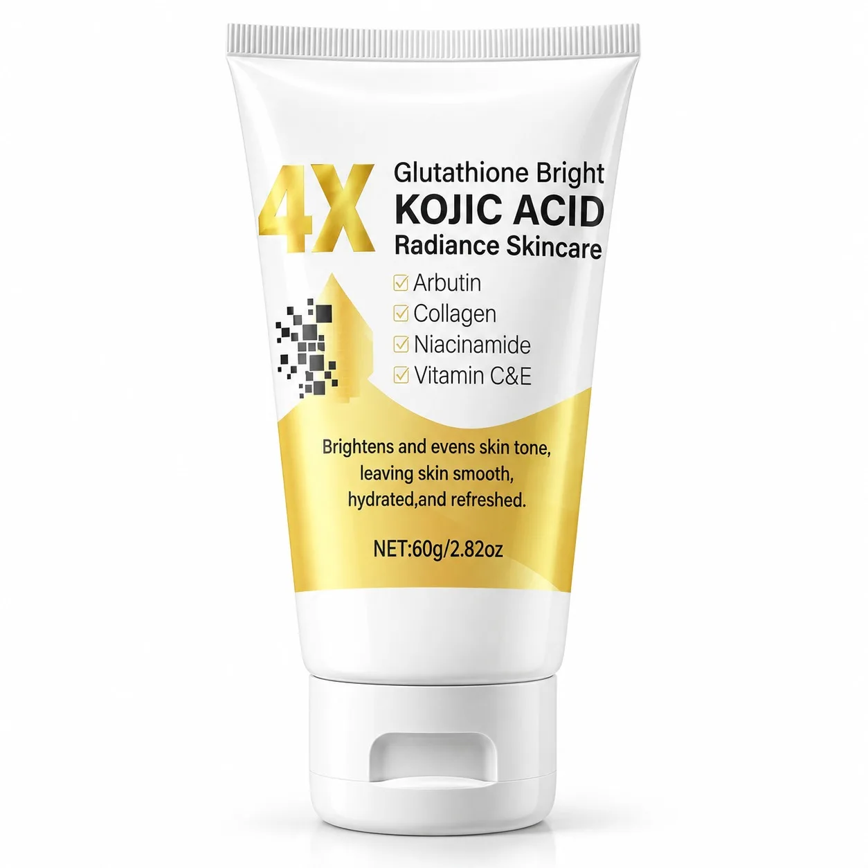 2026 Brightening Kojic Acid Face Cream Even Tone Fade Spots Dullness Hydrating Non-Greasy All Skin Types Day & Night 1pc