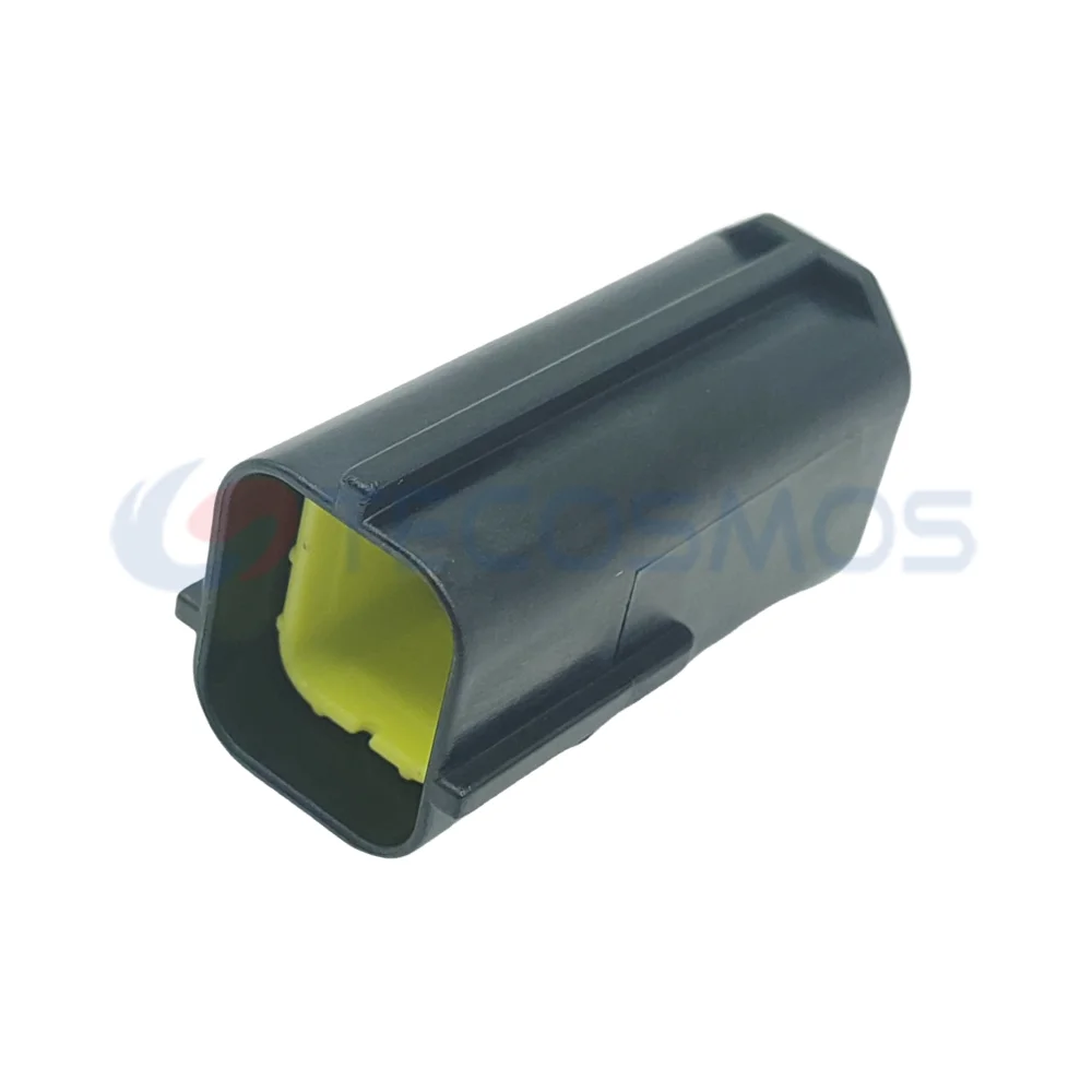 1/5/10 комплектов 174259-2 1,8 серии 4-контактный электрический водонепроницаемый автоматический разъем PA66 черный ISO/TS16949 сертифицирован 174260-7