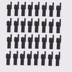 Military Weapons 32PCS Walkie - Talkie Police Parts Mini Action Figures No Playmobil SWAT Accessories Building Block Brick Toys