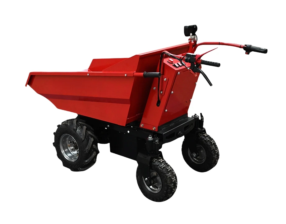 Mini Electric 500kg Wheel Dump Truck with Motor High Productivity New Condition for Retail & Home Use 1 Year Warranty