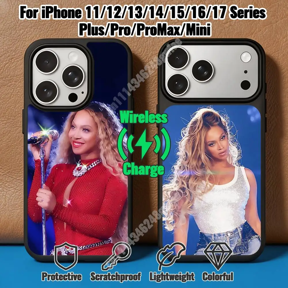 Break My Soul B-Beyonce Renaissance Magnetic Charge Case for iPhone 17 16 Pro Plus 15 14 Max Mini 13 12 11 Secure Protector