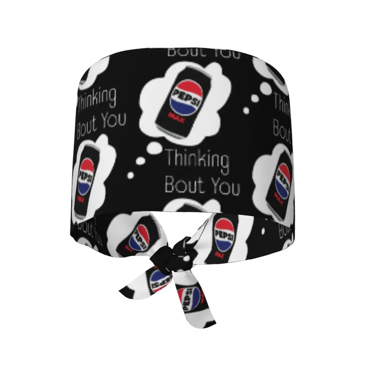 Thinking Bout You Pepsi Max Scrub Hat Doctor Working OP-Haube für Männer und Frauen, verstellbare Stillkappen für Zahnarzt