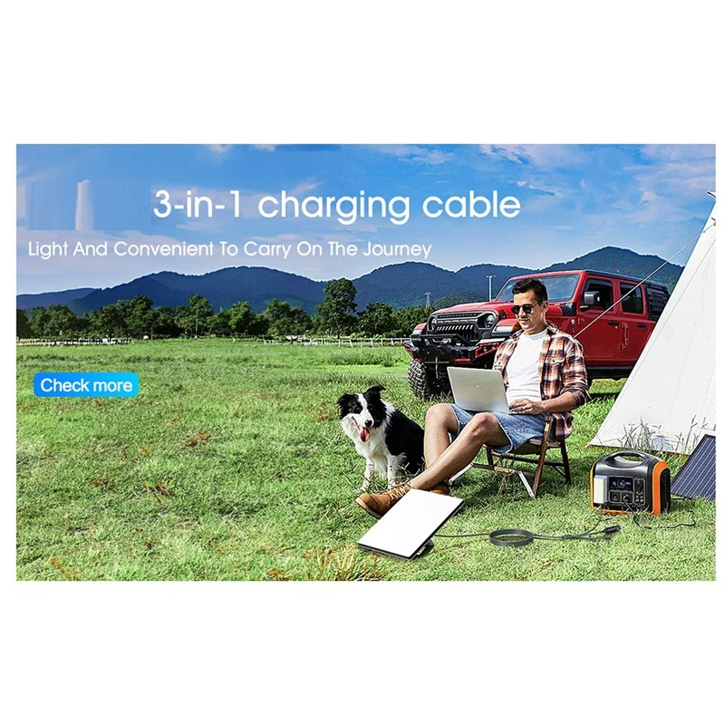 Top-For Starlink Mini 100W 2-In-1 Car Charger With 3Meter Type-C To DC Cable LED Screen Insert The Cigarette Lighter Hole