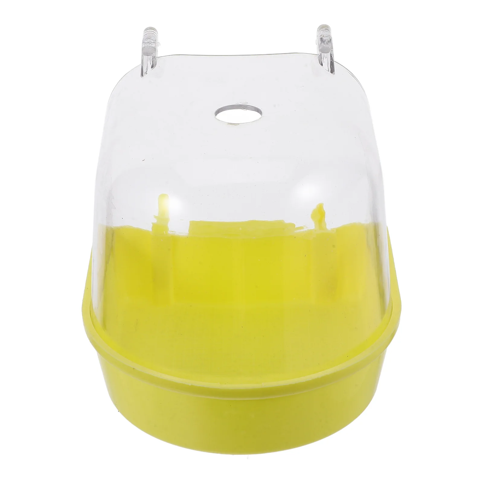 

Parrot Bath Tub Splashproof Detachable Durable Abs Bath For Cage Easy Clean Bird Shower Basin Pet Bird Supplies Cage Hanging