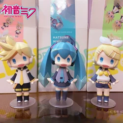 Gsc Spot Genuine Hello Good Smile Hatsune Miku Action Figure Aurora Colorful/Transparent Pearlescent Ver Anime Manual Toy Gift