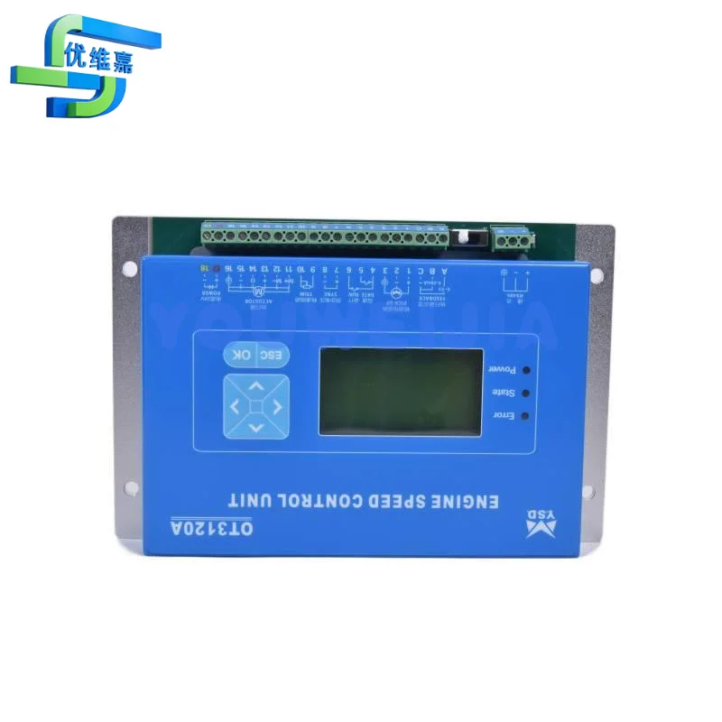Yunsida OT3120A original Jichai 12V190 gas engine set digital controller for gas unit