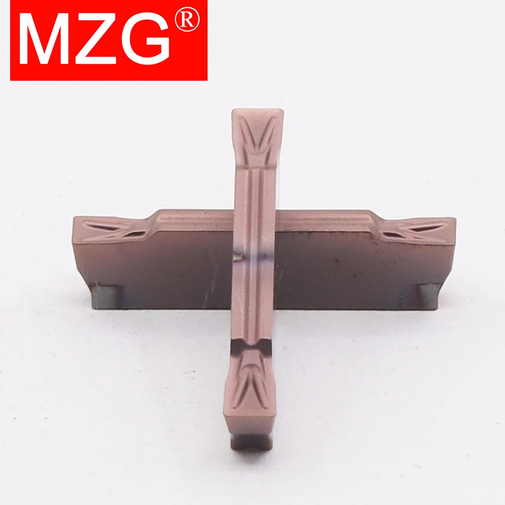 MZG 10pcs MGMN 150 200 250 300 400 500 600 ZP152 Carbide Grooving Insert Turning Tool Slotted CNC Machining Lathe Cutting Blade