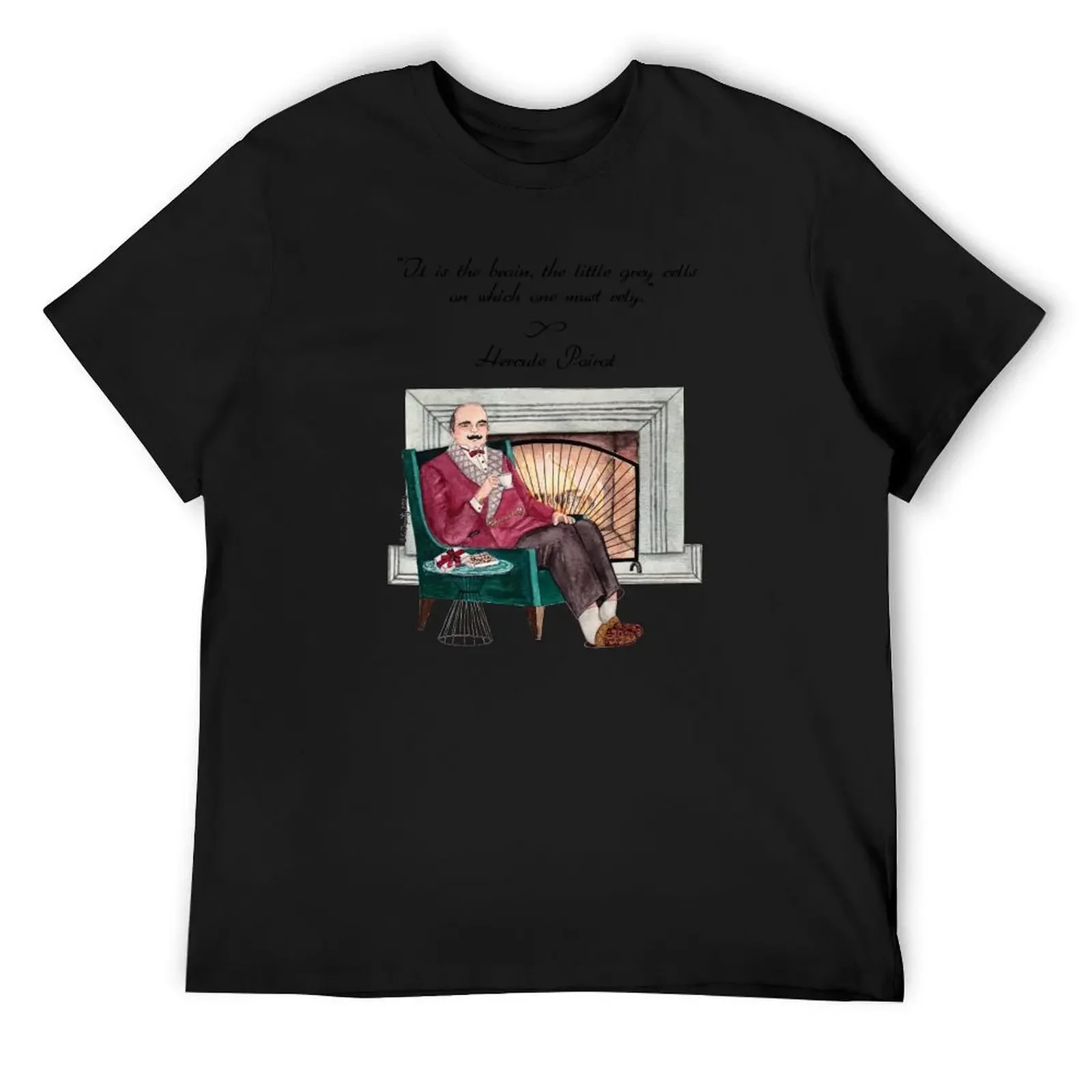 

The Chocolate Box, Agatha Christie's Hercule Poirot T-Shirt Funny t-shirts vintage anime shirt t shirt for men
