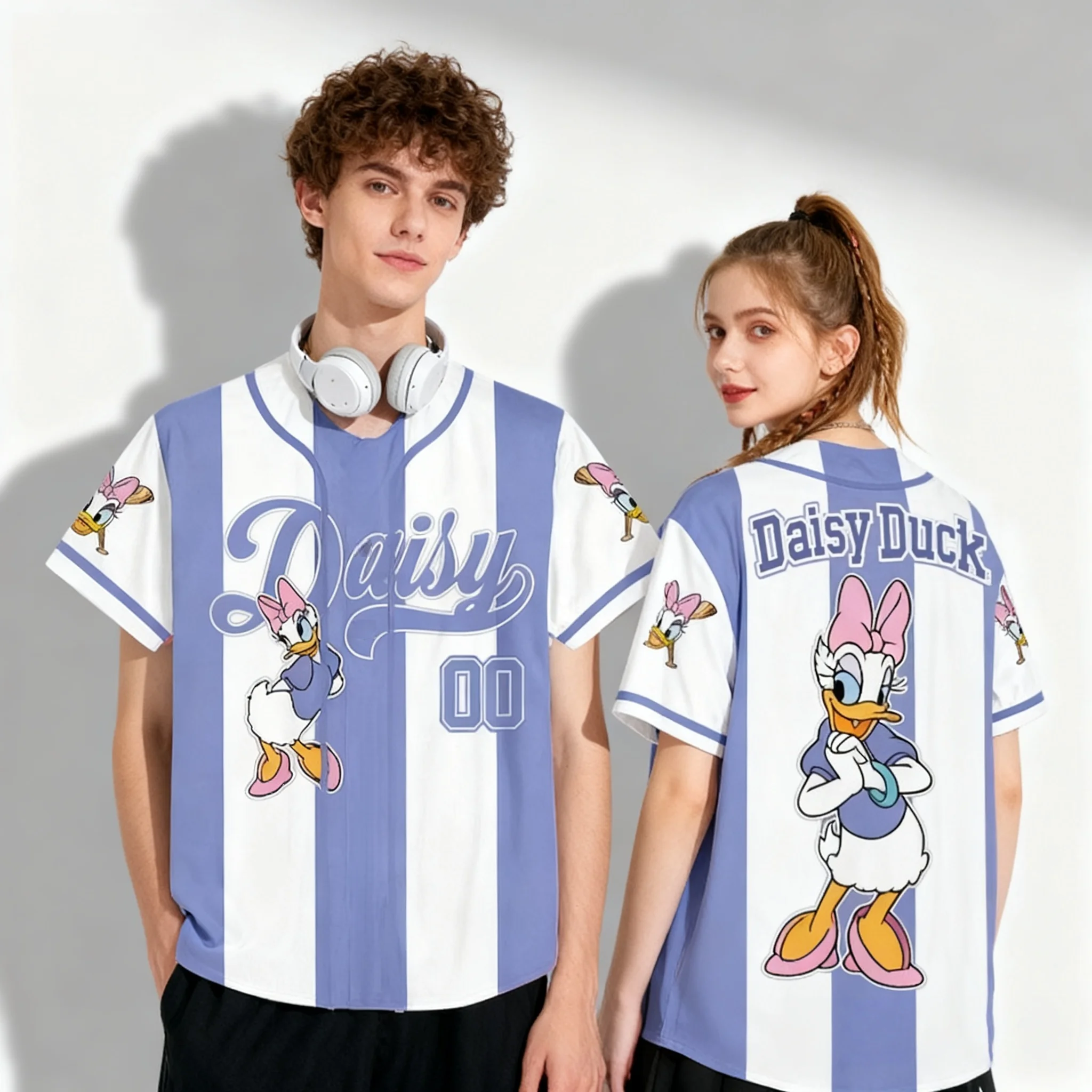 

Летний анимированный фильм Disney Series, бейсбольный трикотаж принцессы с Микки Маусом, большой наряд для взрослых и детей для родителей и детей