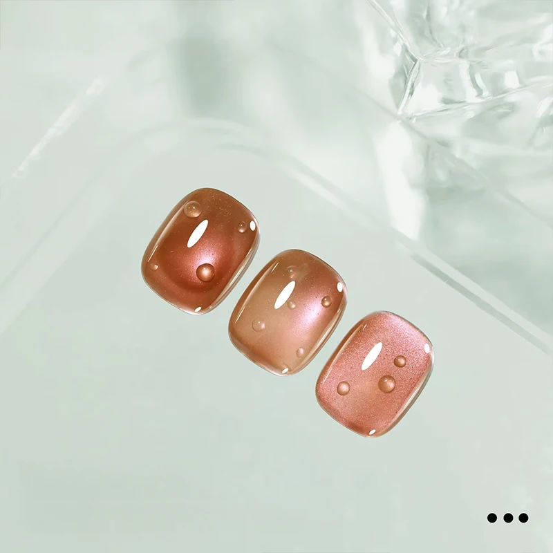 جل طلاء أظافر 5 في 1 بخطوة واحدة (لا يتطلب معطف علوي ومعطف أساسي) طلاء أظافر جل 15 مل طلاء أظافر خريفي لامع بالأشعة فوق البنفسجية #3