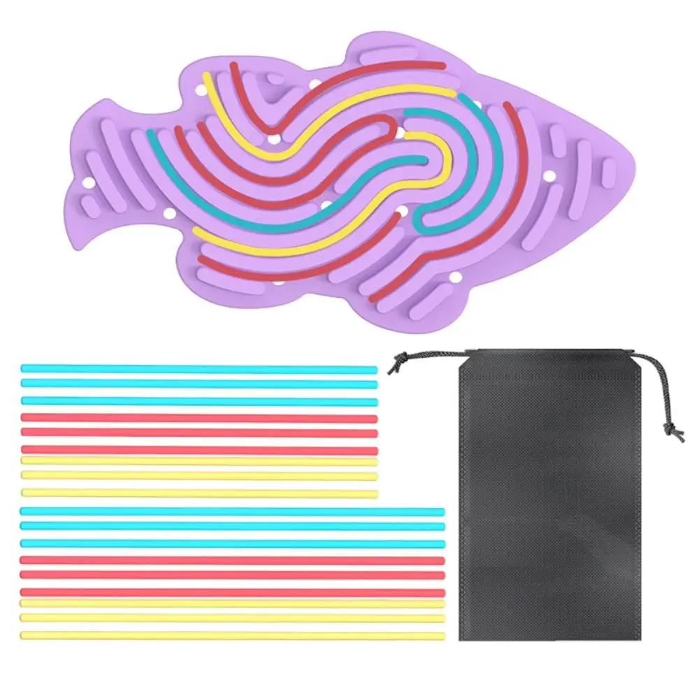 Nuovi giocattoli antistress in silicone Educativi Immaginazione Scheda di attività sensoriale Pazienza creativa Twist Board Per bambini