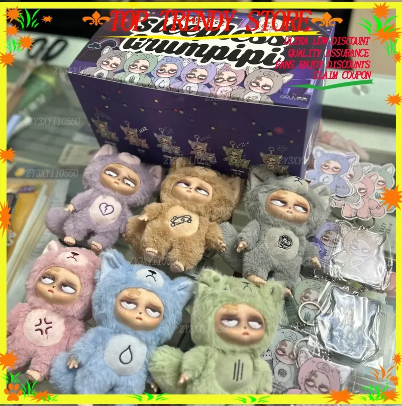 Caja Ciega De La Serie Kawaii Slaaploos Grumpipi MuñEca Vintage Figura De AcebiN MuñEcas Encantadoras Caja Misterio