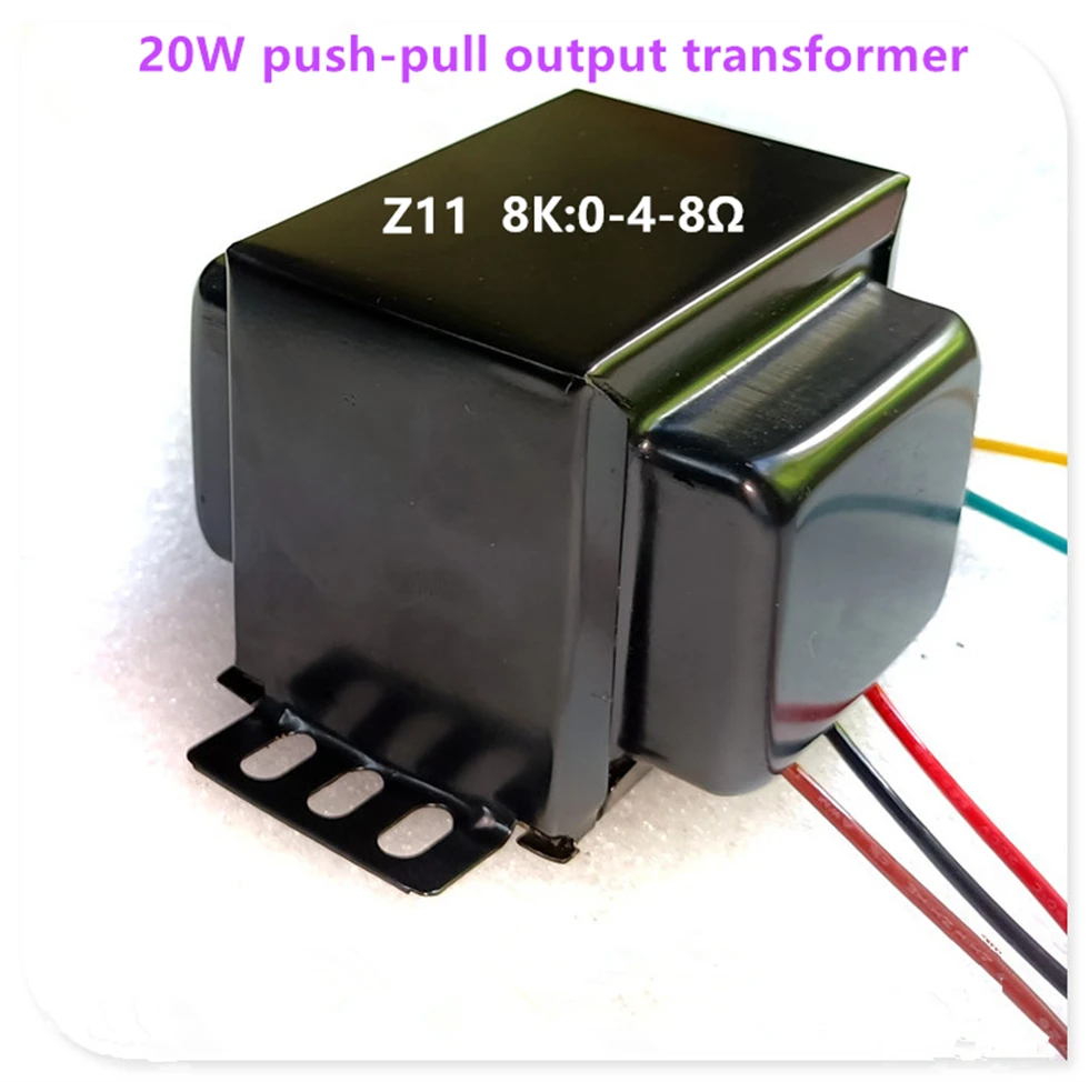 Transformator wyjściowy push-pull 20W, transformator audio do wzmacniacza 8K, bez superliniowości, odpowiedni do wzmacniaczy lampowych EL84, 6P14, itp.
