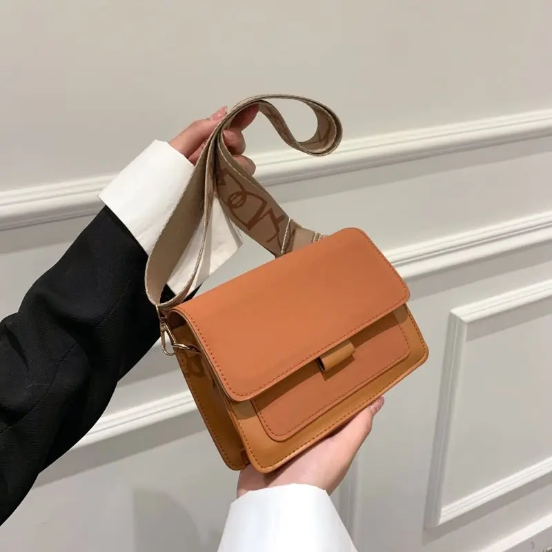 Bolso de hombro pequeño de cuero PU para mujer, bandolera de diseñador de tendencia, monedero para teléfono móvil, 2023