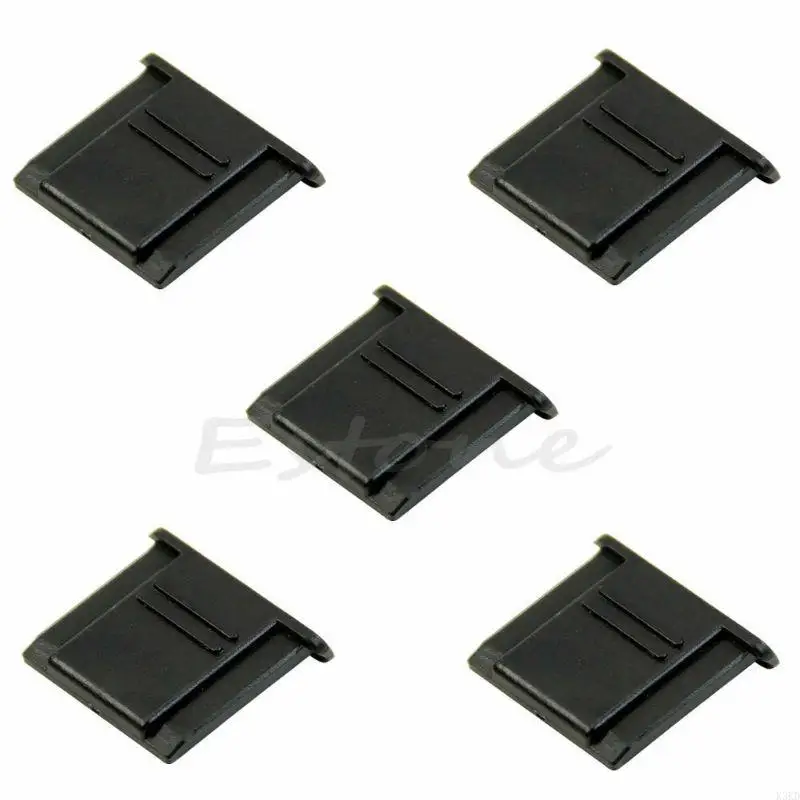 K3KD BS-1 Hot Shoe Cover Plastik Rana Rilis Tombol Penutup untuk Kamera 1.9x2.1cm