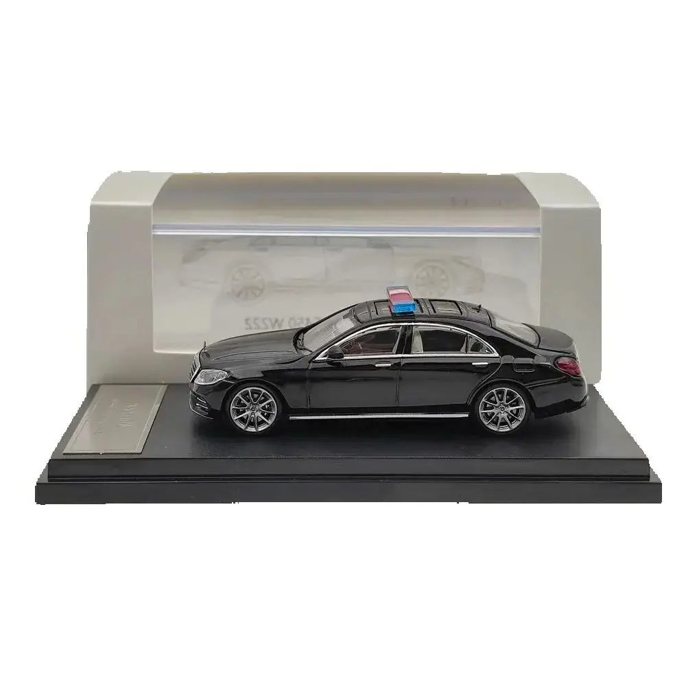 

Master 1:64 S450 W222 Police Car Diecast Toys Models Collection Gifts Limited Edition