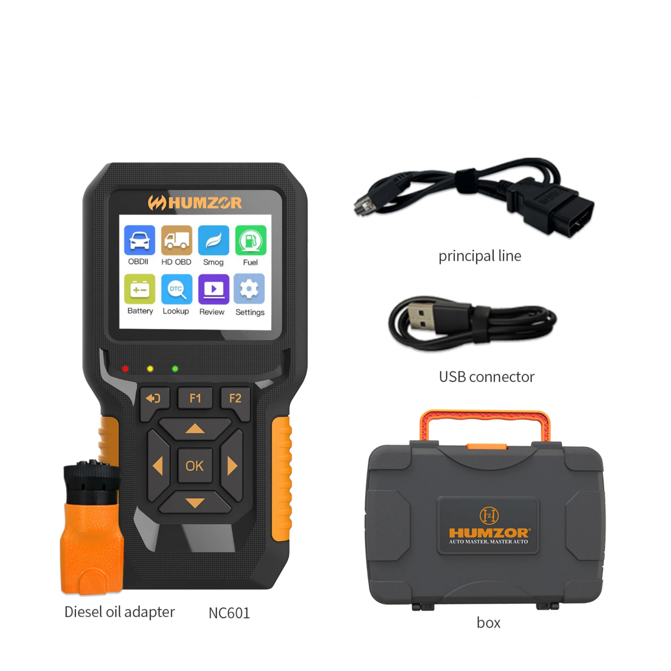 

Считыватель кодов NexzCheck 601 OBD2 для автомобилей
