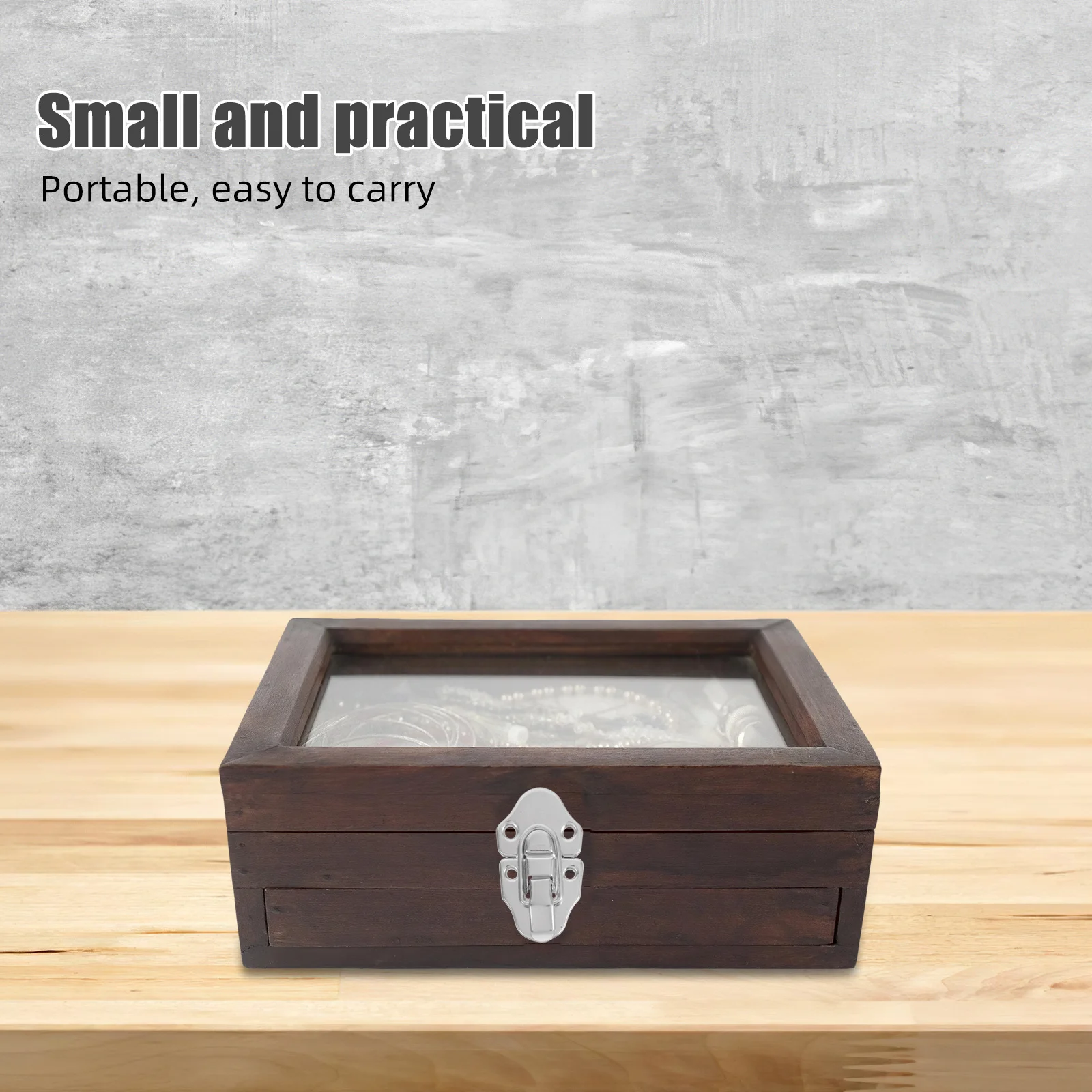 

6Pcs Retro Jewelry Box Lock Buckles Iron Toggle Latch for Wooden Toolboxes Gift Boxes Decorative Hasps Hardware