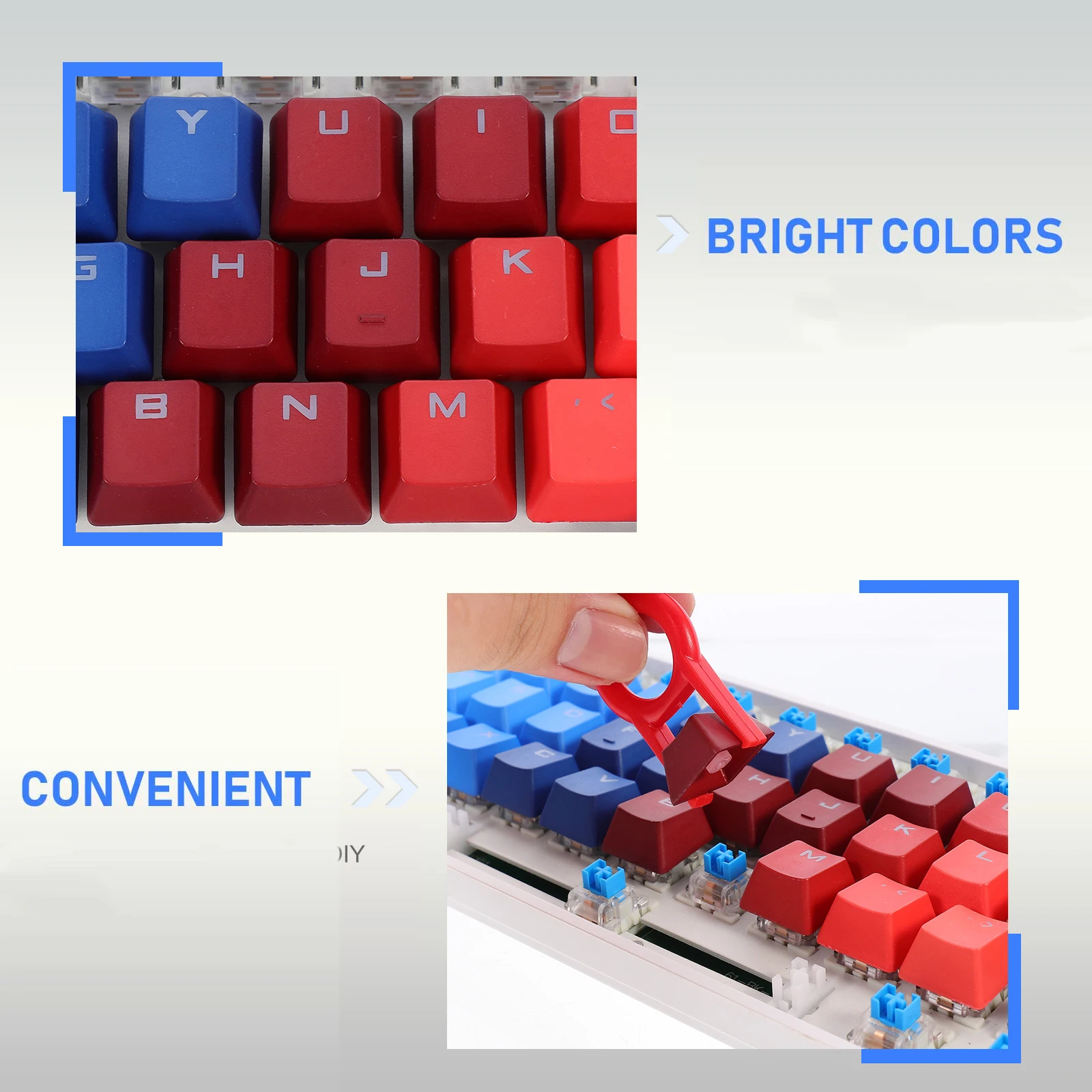 

Keycap Mechanical Keyboard Premium Durable Wear Resistant Keyboard Protector Accessories Protective Dust Cover