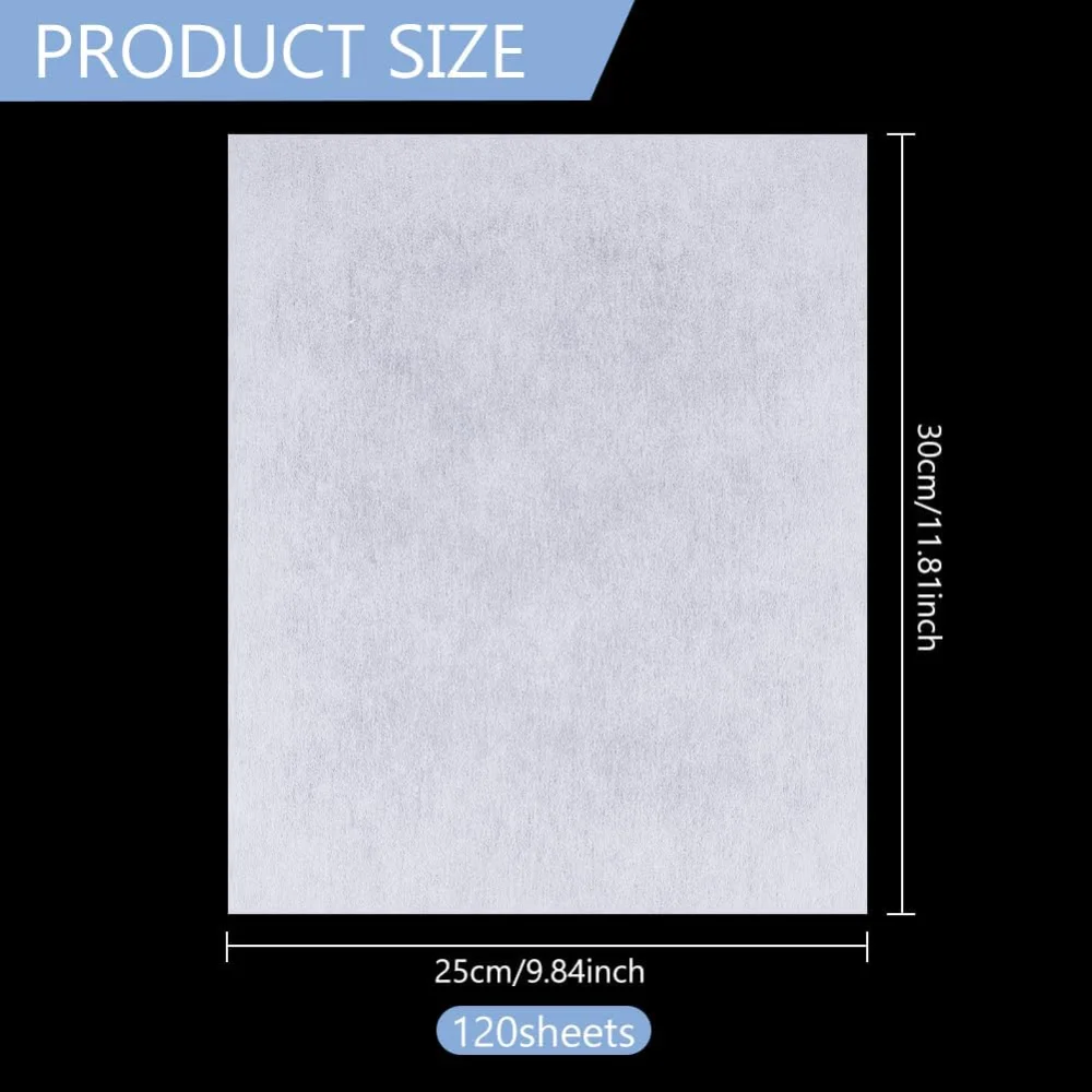 120 Sheets No Show Mesh Embroi - Embroidery Stabilizer Backing ulasan dan harga
