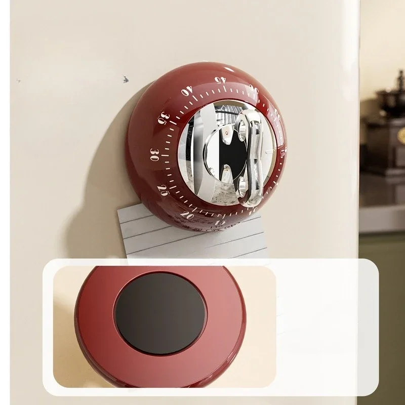 Kitchen Timer Cooking Reminder Time Management Mechanical Alarm Clock Magnetic Timer