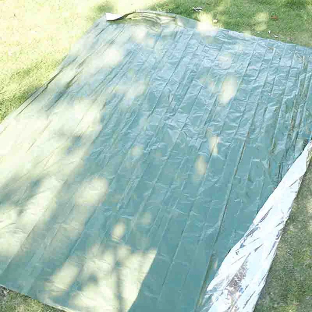 1-3PCS Outdoor Emergency Survival Blanket Waterproof First Aid Sliver Rescue Curtain Foil Thermal Military Blanket 130/140x210CM