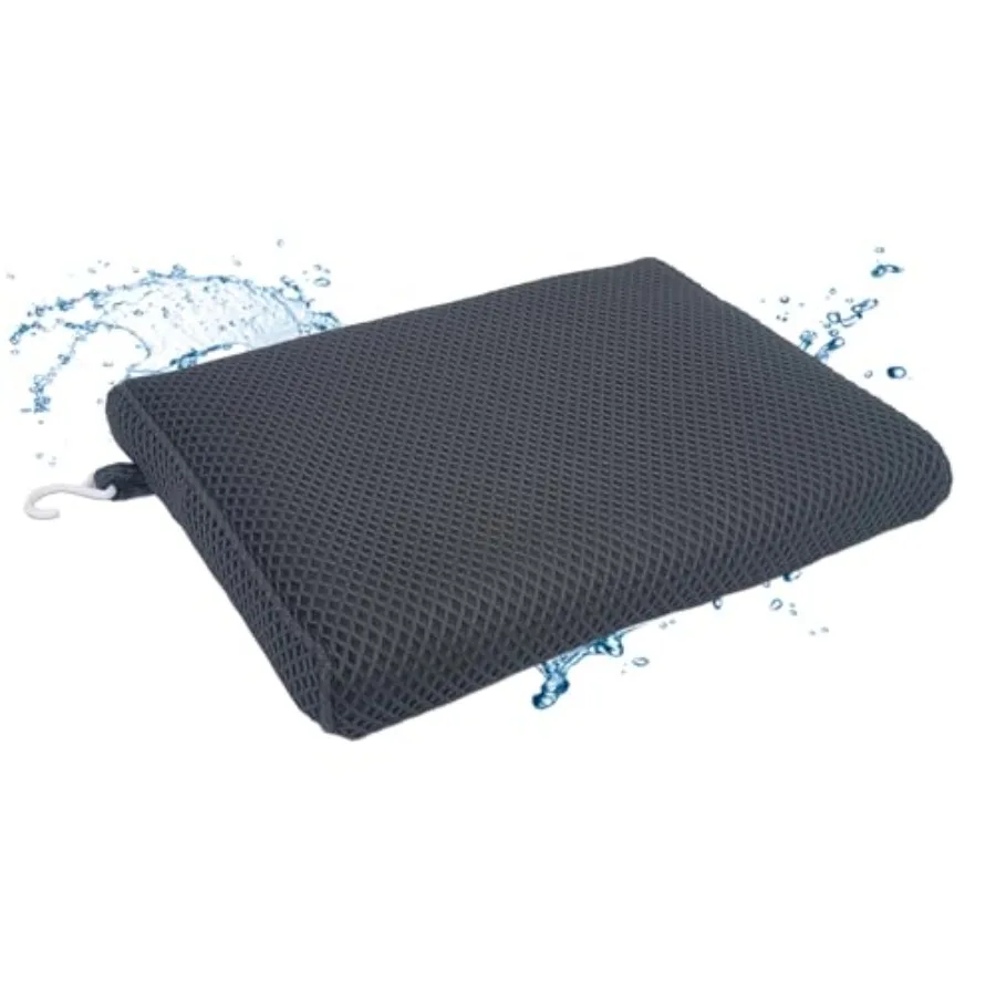 

REEZEIVI Shower Seat Cushion with Non-Slip Silicone BottomSoft 4D Mesh Fabric Bathtub Chair Pad for Elderly Quick Drying and Wa