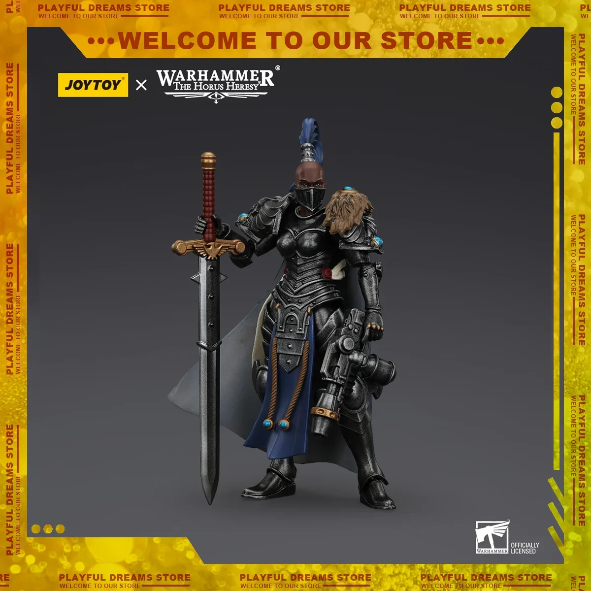 [Przedsprzedaż] 1/18 Warhammer The Horus Heresy Figurka anime Siostry Cisza Gk Figurka Model Siostry Ciszy Statuetka Zabawki Dzieci