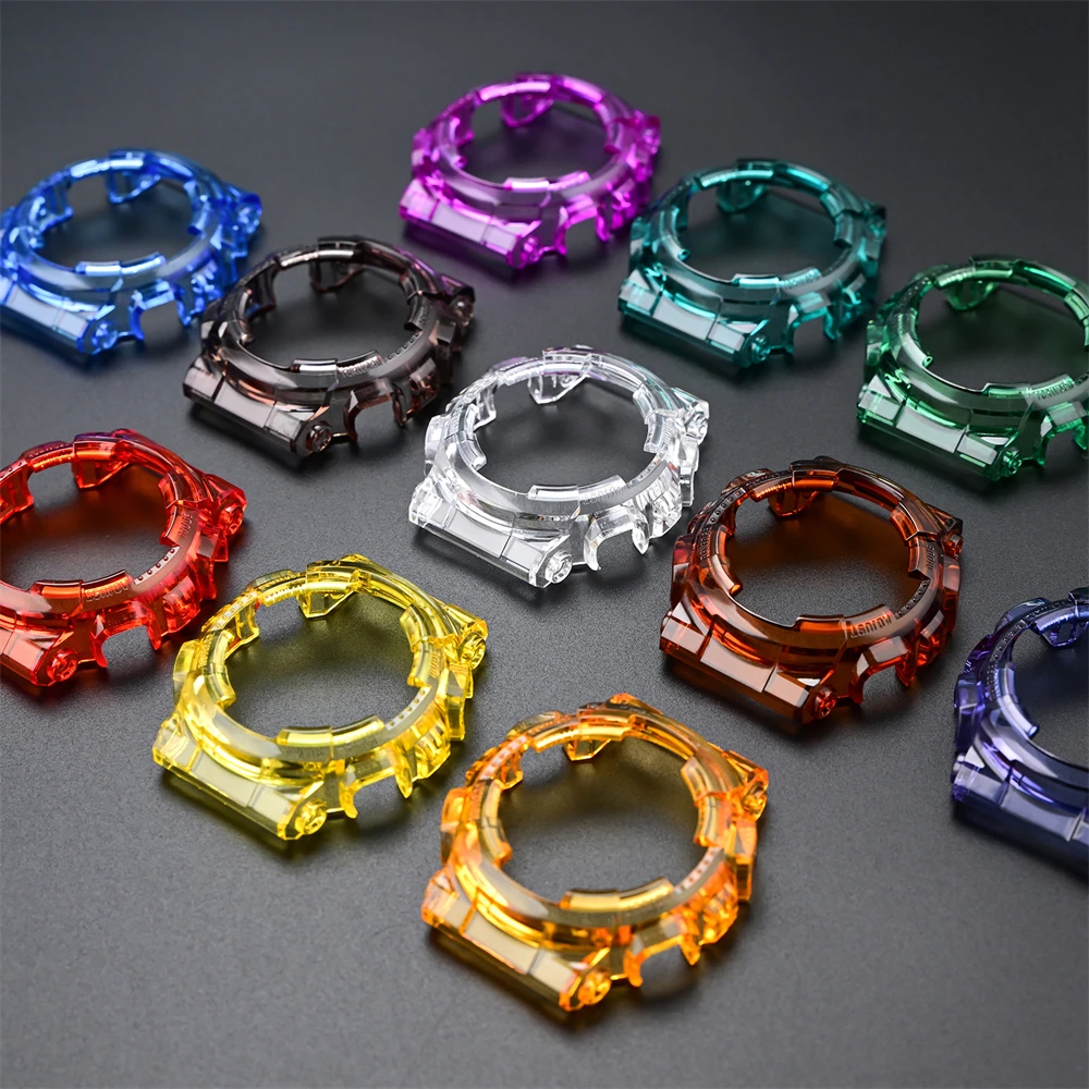 حزام ساعة معصم من مادة TPU وحافظات لسلسلة الساعات الرياضية GMA-S110 S120 S130 S140 مع أدوات الإطار