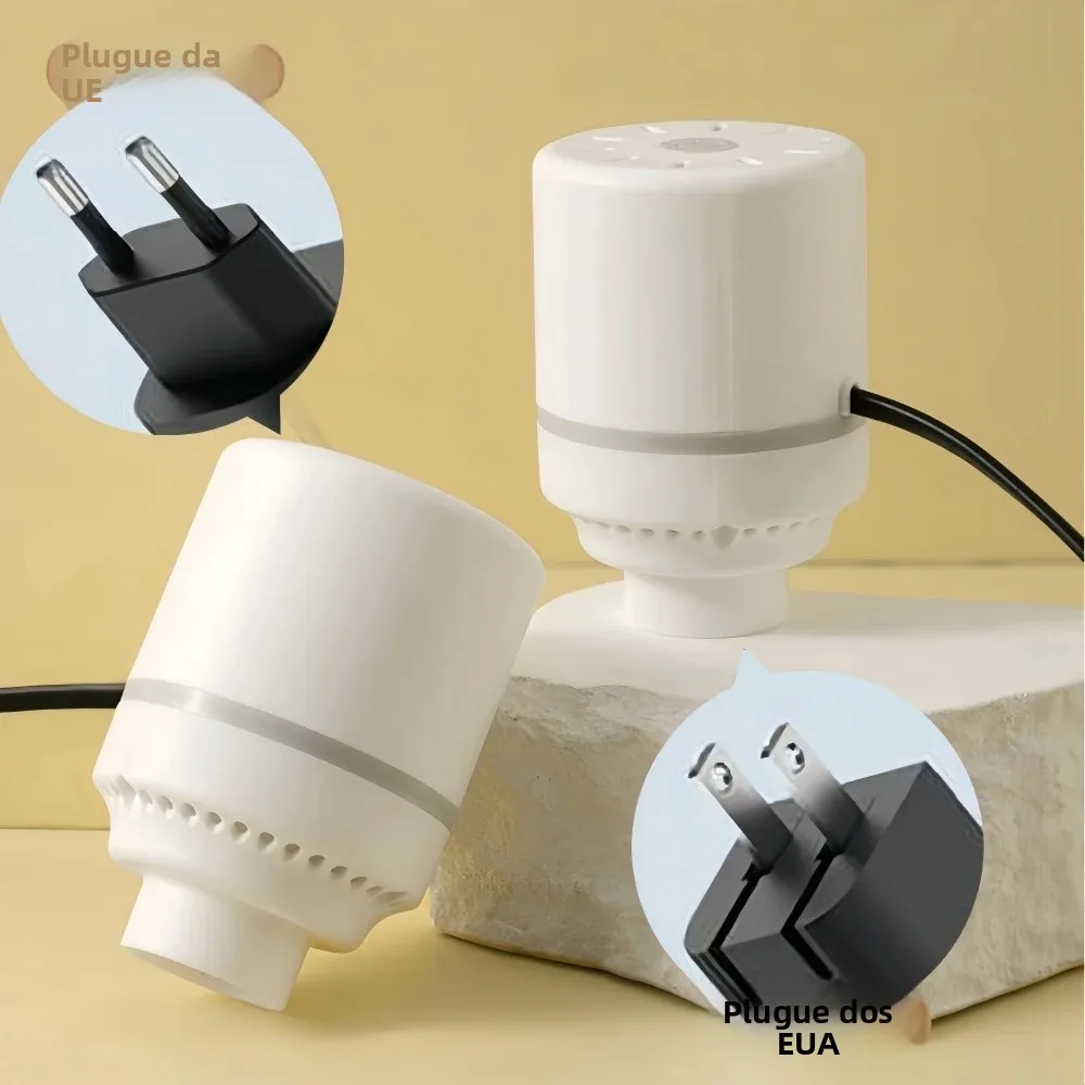 Bomba de ar elétrica portátil sacos de bomba de vácuo roupas ue, eua, reino unido plug, para sacos de armazenamento de roupas ferramenta de compressão de economia de trabalho