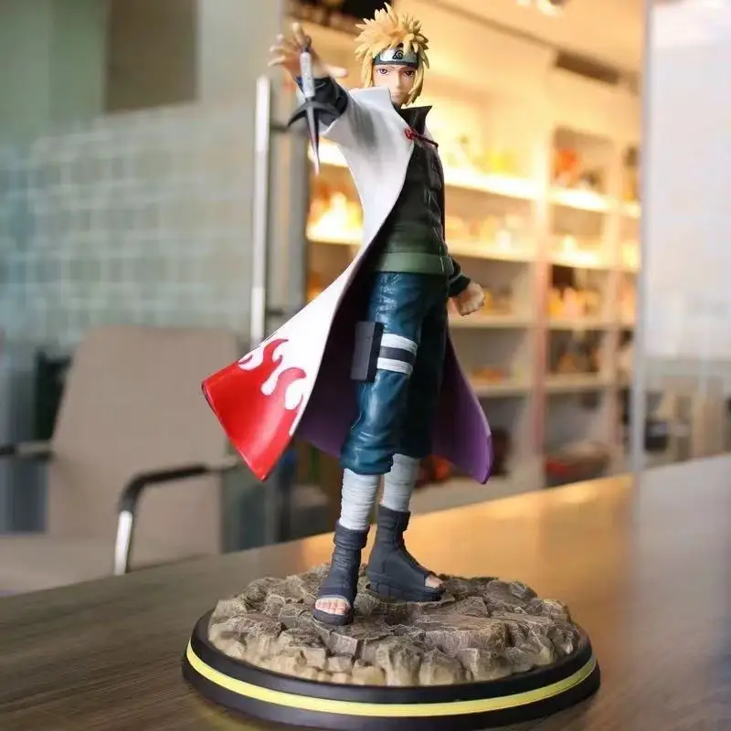 

30cm Anime Naruto Namikaze Minato GK PVC Action Figure Statue Collectible Model Kids Toys Doll Gifts