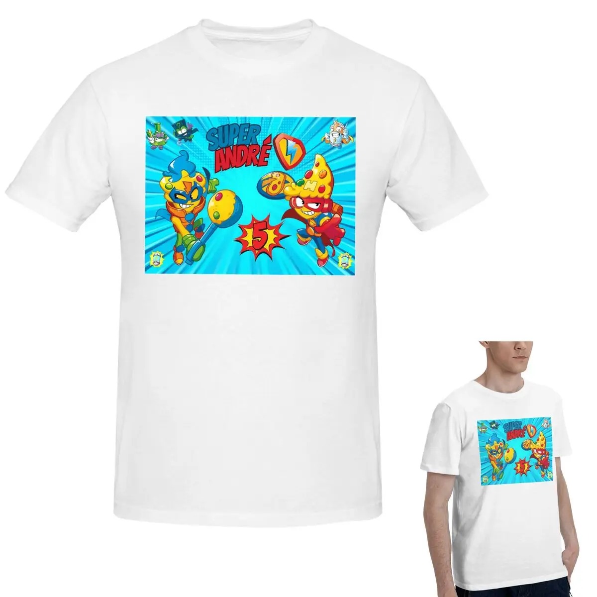 

Футболка Superthings из 100% хлопка, мужская забавная футболка большого размера, мужские летние рубашки с круглым вырезом, топы, S-6XL